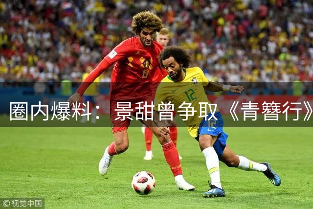 圈内爆料：景甜曾争取《青簪行》女主角，最终由杨紫出演